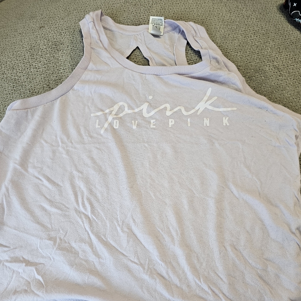 PINK tank top size xl